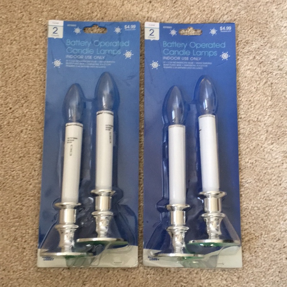 Battery Operated Window Candles